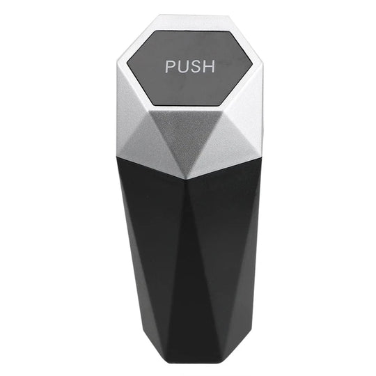 Mini trash can for car  Silver