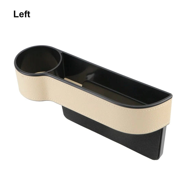 Multifunctional car seat organizer beige   Left Beige