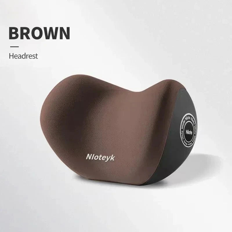 neck pillow for the car brown pillow