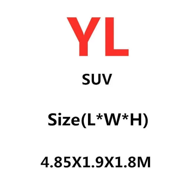 outdoor waterproof car covers SUV-YL-4.85X1.9X1.8M