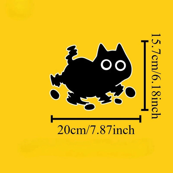 personalized car stickers for windows XM04-Black