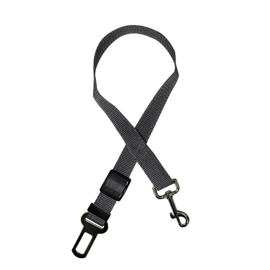 pet car seat belt Gray
