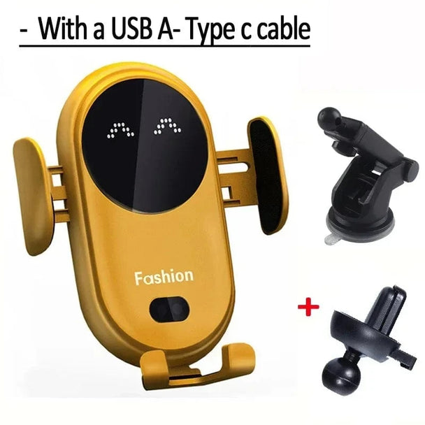 Phone wireless charger for car Standard and Sucker 3