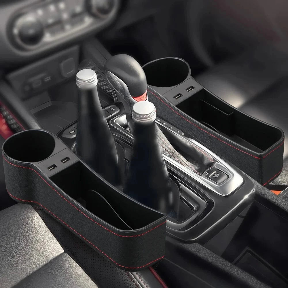 Premium multifunctional car seat organizer  Right Black