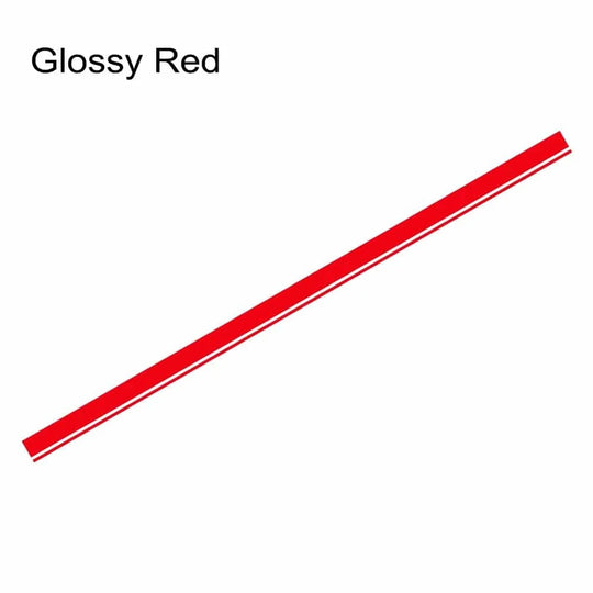 racing stripes car stickers​  Glossy Red / 400x16cm
