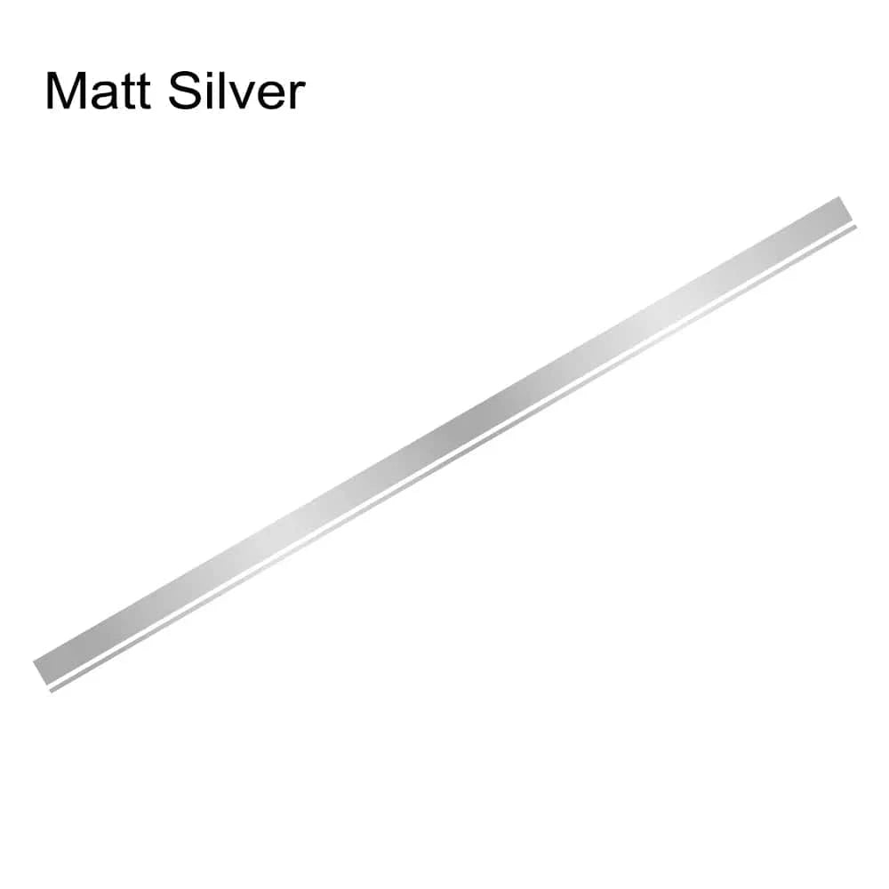 racing stripes stickers for cars​  Matt Silver / 400x16cm