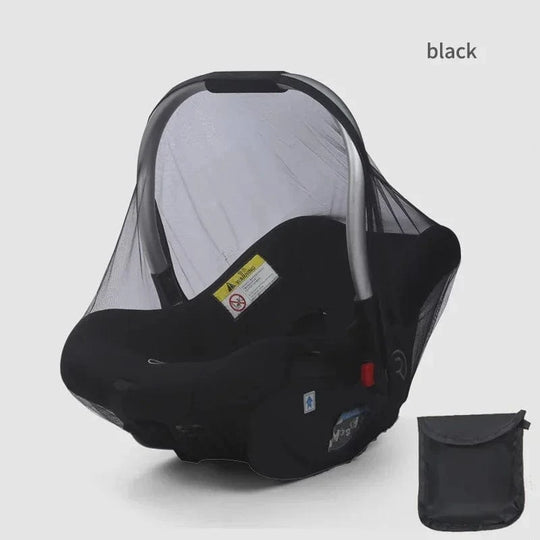 rain cover baby car seat Cradle Black