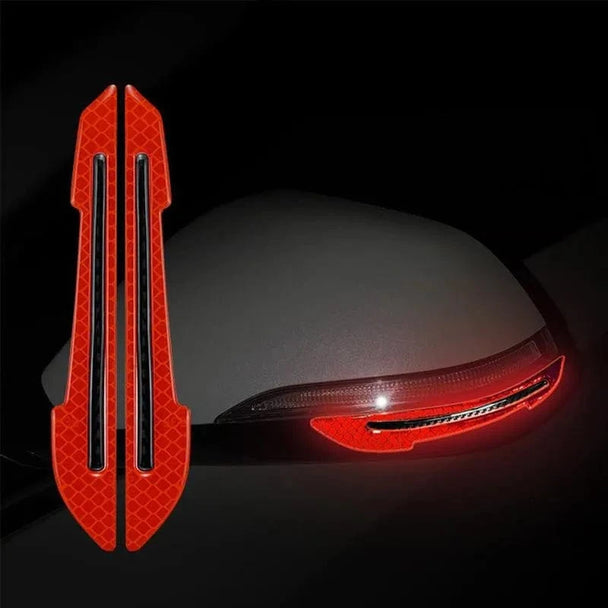 Red Reflective Sticker for Car  2pcs red