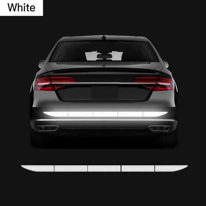 Reflective Sticker for Car   car rear white
