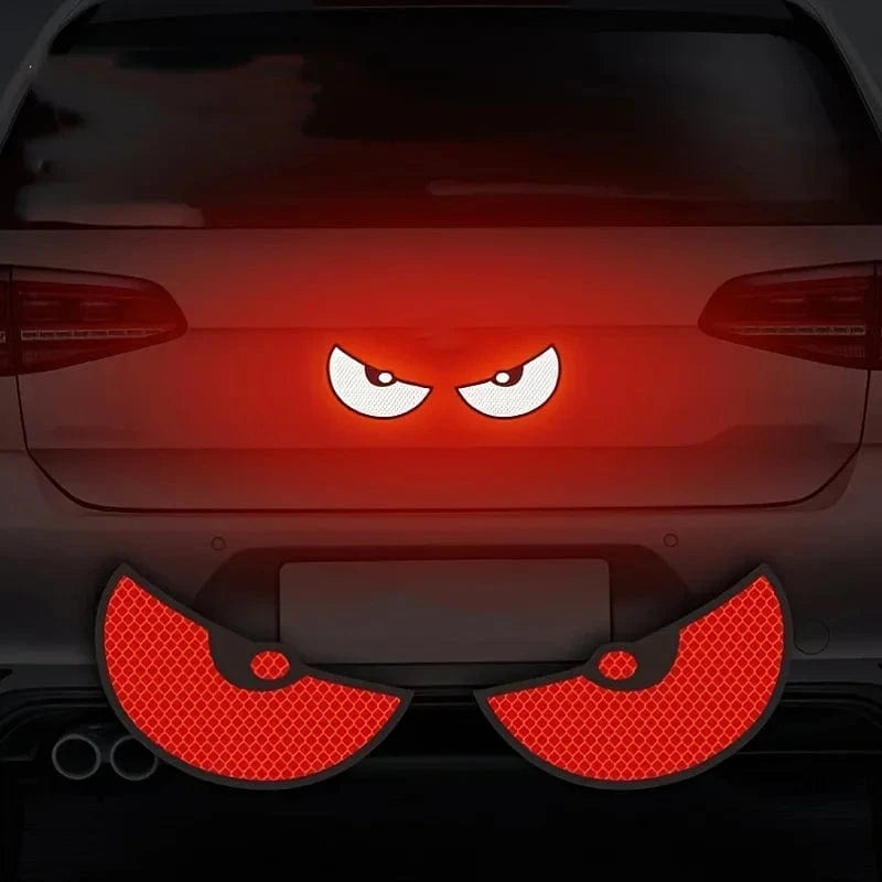 reflective stickers for cars Red
