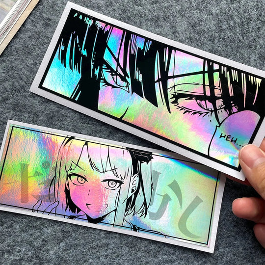 reproduction car window stickers  AB 2PCS