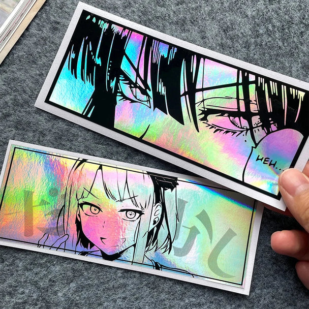 reproduction car window stickers  AB 2PCS