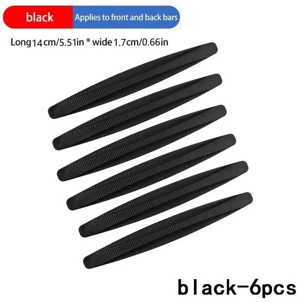 rubber bumper protectors for cars 14cm black-6