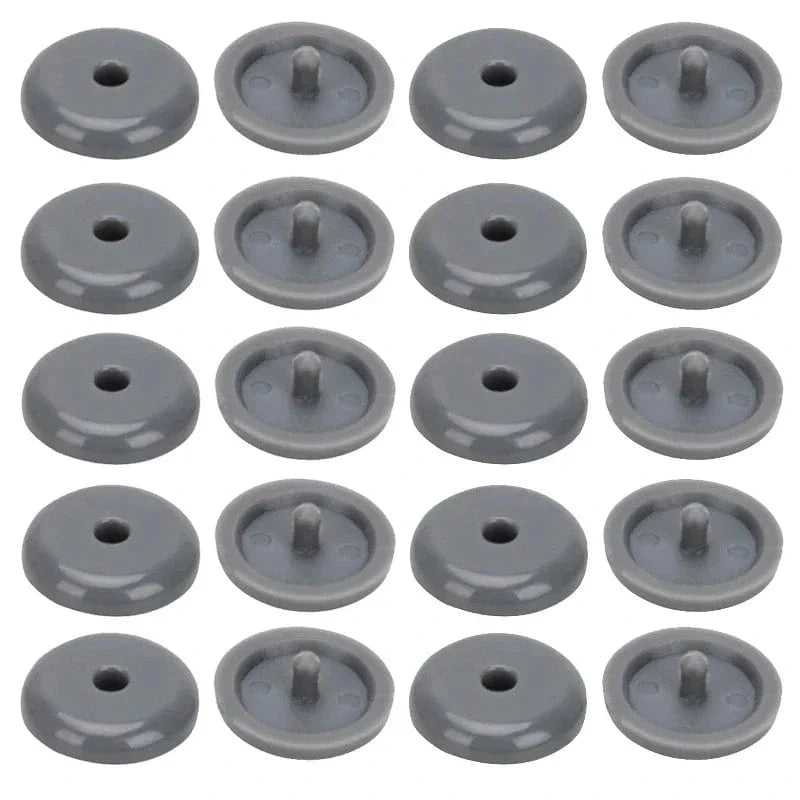 seat belt buckle stopper Gray 10pcs