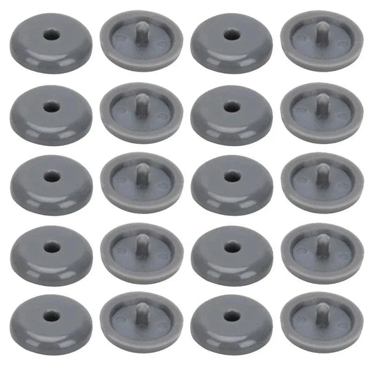 seat belt buckle stopper Gray 10pcs