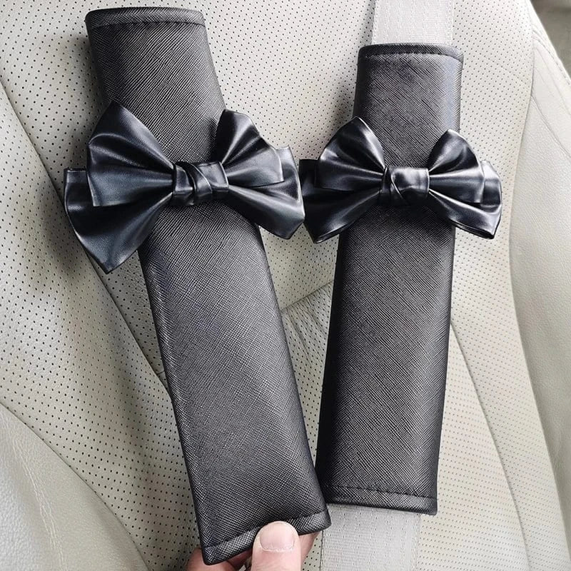 seat belt cover for car seat​ 2pcs black