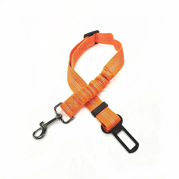 seat belt for dogs in cars  Orange