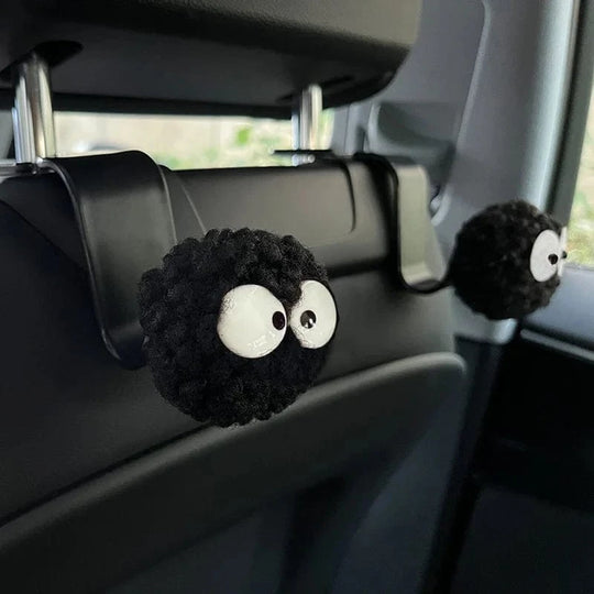 Seat hooks for car 2pc black