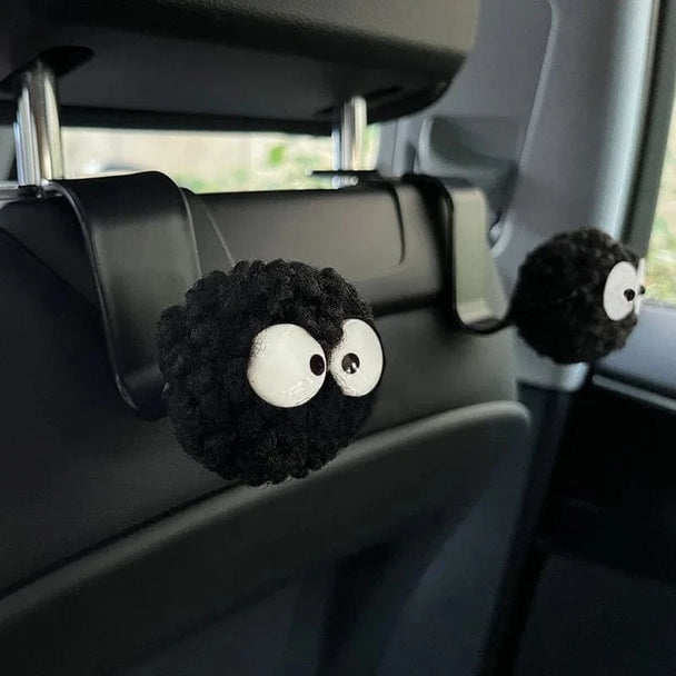 Seat hooks for car 2pc black