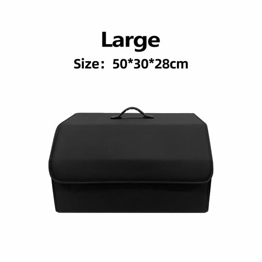 Sedan car trunk organizer L