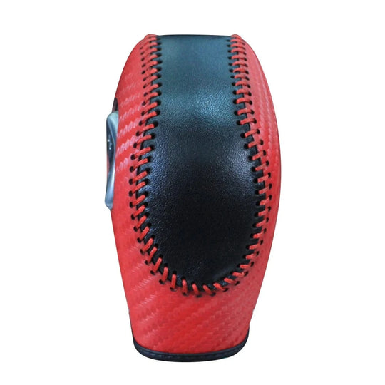 Semi shifter boot cover  Carbon Fiber Red