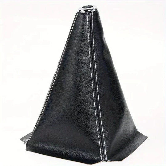 Shift boot cover  Black-WhiteLine