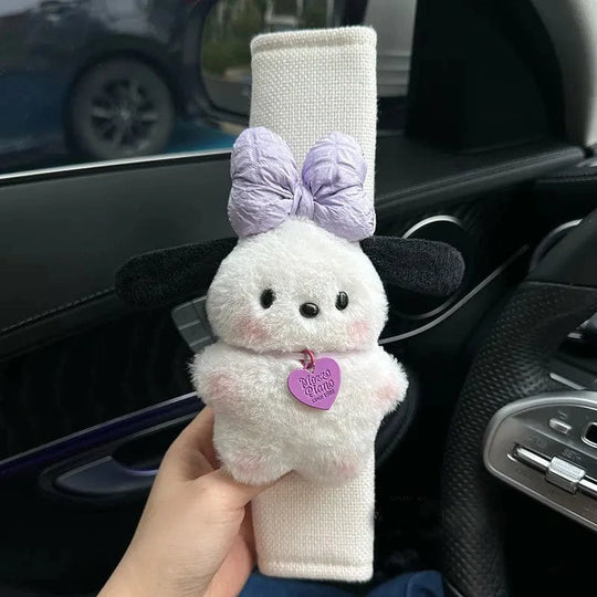 Shoulder pads for seat belts  4