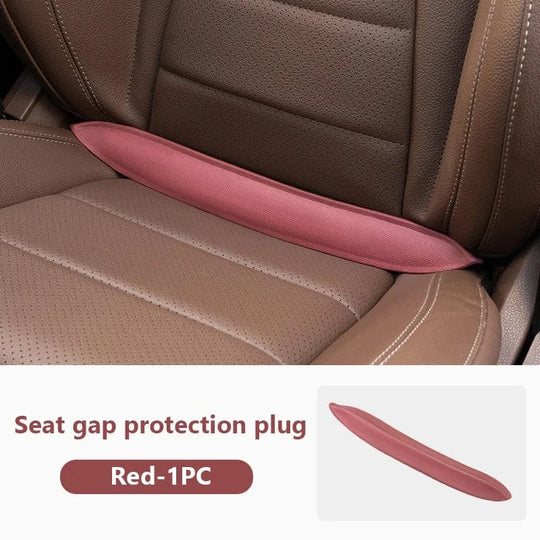 silicone car seat gap filler  red 1pc