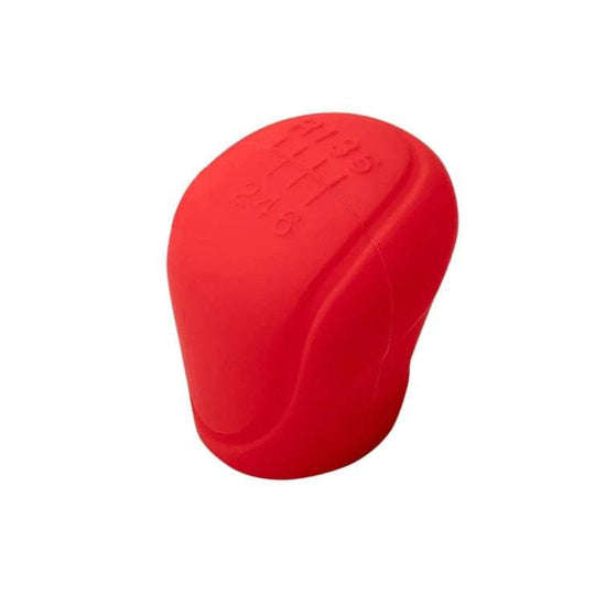 silicone shift knob cover Red