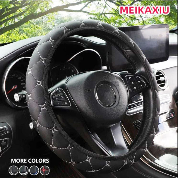 Steering wheel covers BK gray