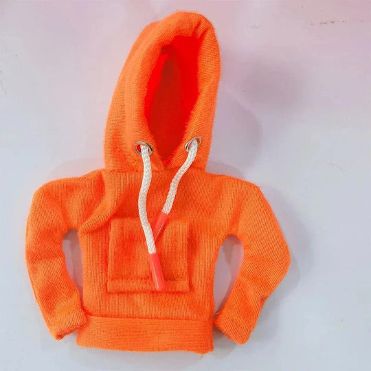 stick shift hoodie cover  Orange