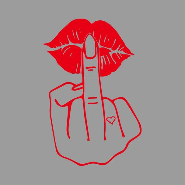 stickers for cars funny red / M