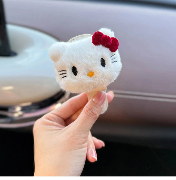 Sun visor car clip  x red