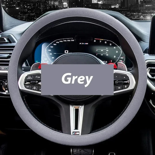 Thin steering wheel cover Silicone thin GRAY