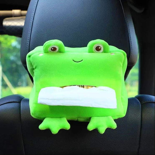 Tissue paper box for car   K frog