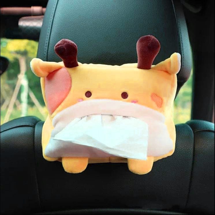 Tissue paper box holder for car  H cattle
