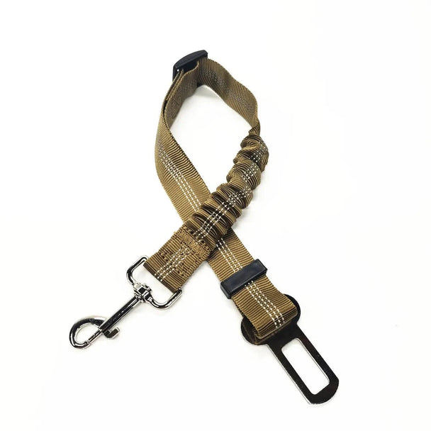 top rated dog seat belts Khaki