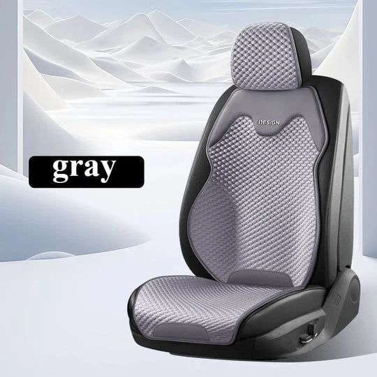 towel car seat cover  gray