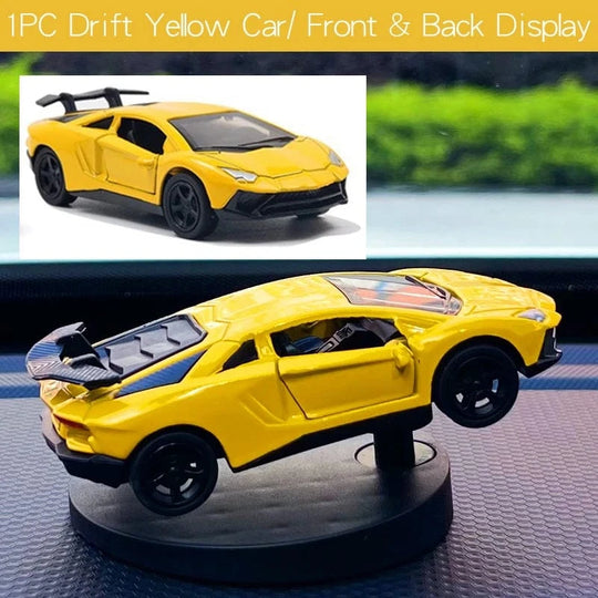Toys for car dashboard  Yellow Drift