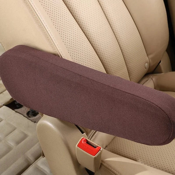 universal armrest cover for car Brown / Polyester