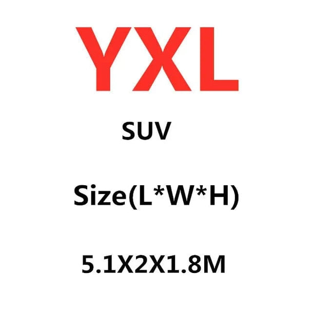 waterproof outdoor car covers  SUV-YXL-5.1X2X1.8M