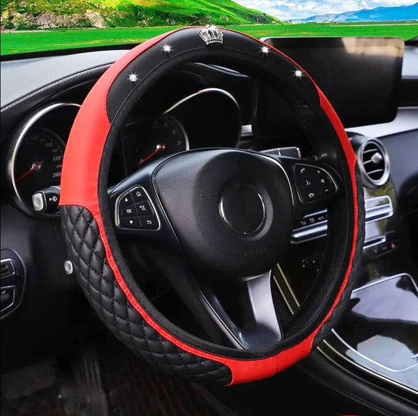 Wheel covers for car Red