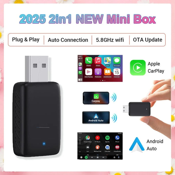 Wireless Apple CarPlay adapter   Smart Mini Box